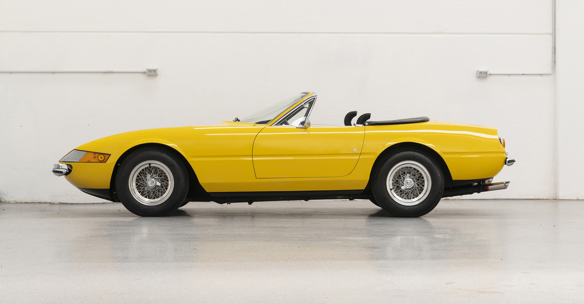 1973 Ferrari 365 GTS/4 Daytona Spider by Scaglietti offered at RM Sotheby’s Monaco live auction 2022
