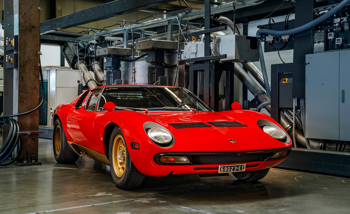 1971 Lamborghini Miura SV offered at RM Sotheby’s Monaco live auction 2022