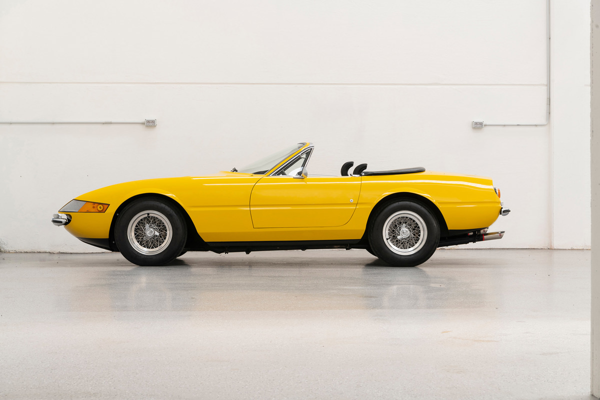 1973 Ferrari 365 GTS/4 Daytona Spider by Scaglietti offered at RM Sotheby’s Monaco live auction 2022