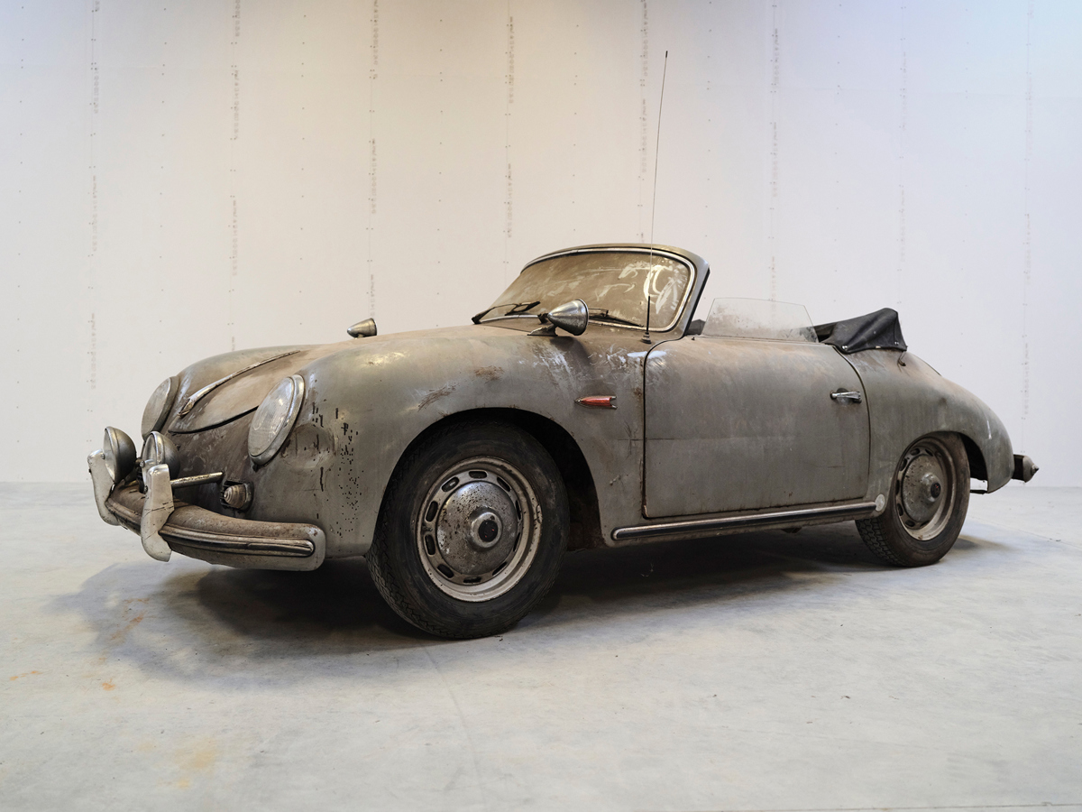 1956 Porsche 356 A 1600 Cabriolet 'Project' offered at RM Sotheby’s Monaco live auction 2022
