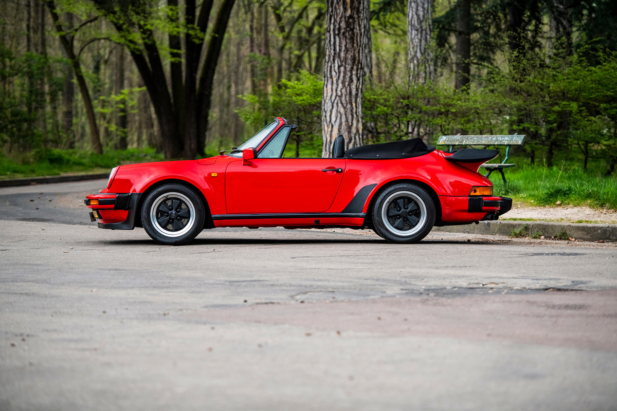 1989 Porsche 911 Turbo Cabriolet offered at RM Sotheby’s Monaco live auction 2022