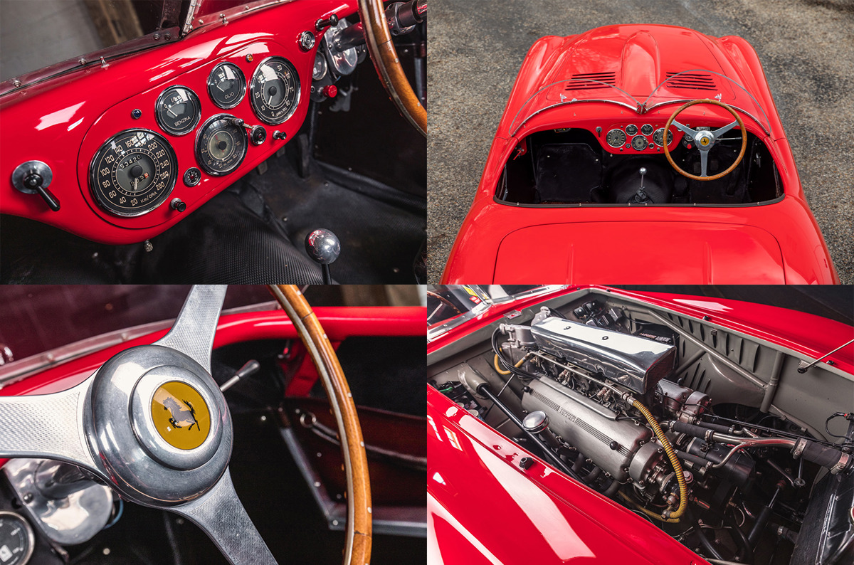 1953 Ferrari 340 MM Spider by Vignale offered in RM Sotheby's Monaco live auction 2022