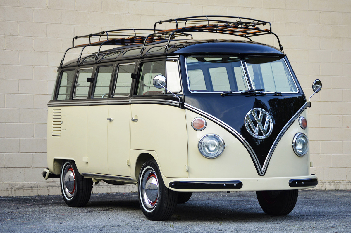 1973 Volkswagen Type 2 '23 Window' Conversion offered in RM Sotheby's Sand Lots online auction 2022