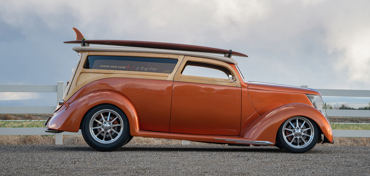 1937 Ford Custom Street Rod offered in RM Sotheby's Sand Lots online auction 2022