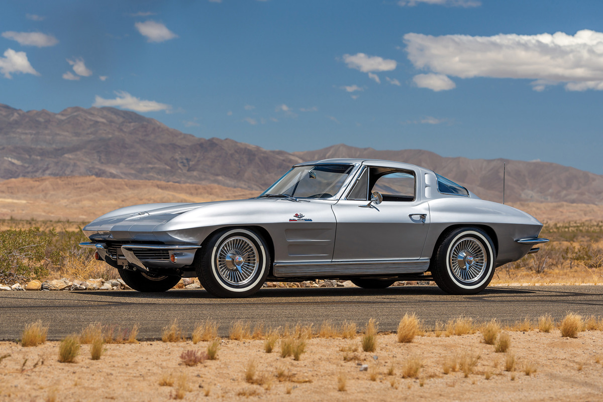 1963 Chevrolet Corvette Sting Ray 'Fuel Injected' Split-Window Coupe offered at RM Sotheby’s Monterey live auction 2019