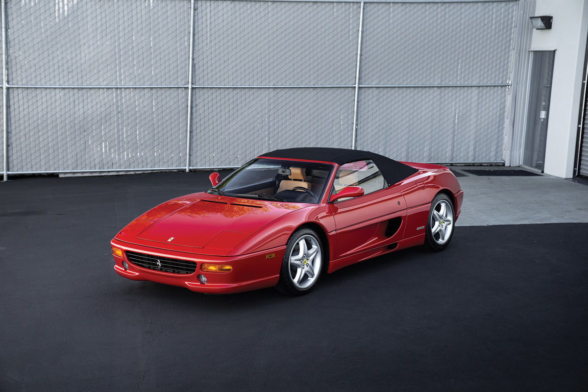 1997 Ferrari F355 Spider offered at RM Sotheby’s Monterey live auction 2019