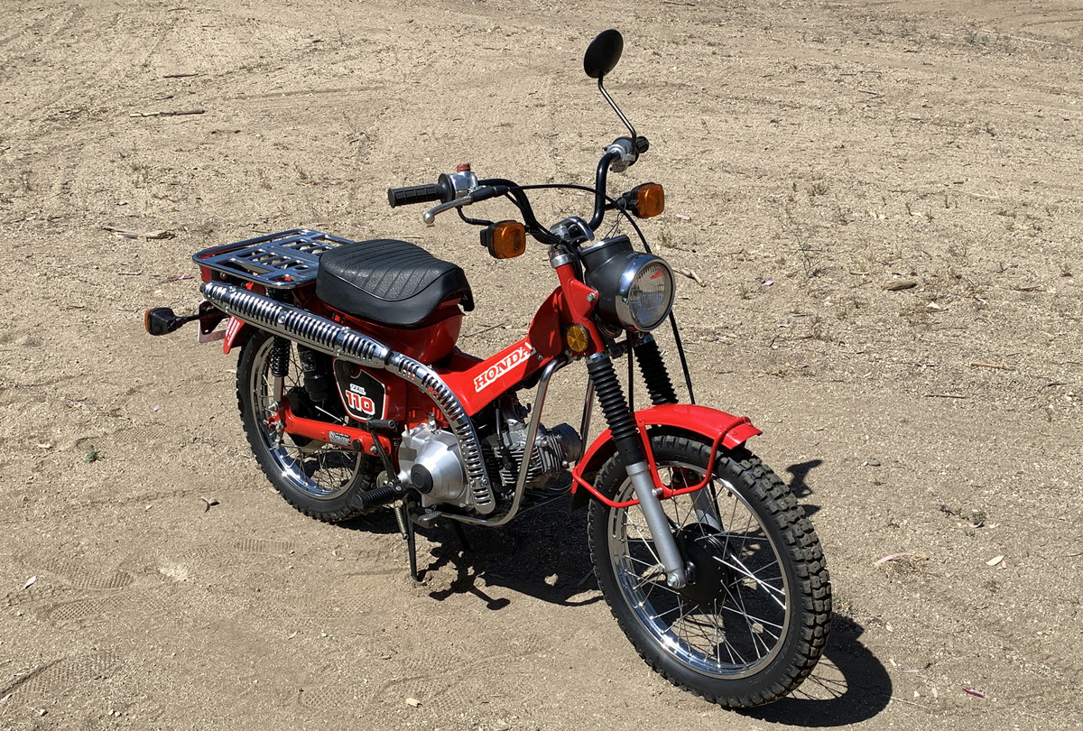 1986 Honda CT110 offered in RM Sotheby’s Sand Lots online auction 2022