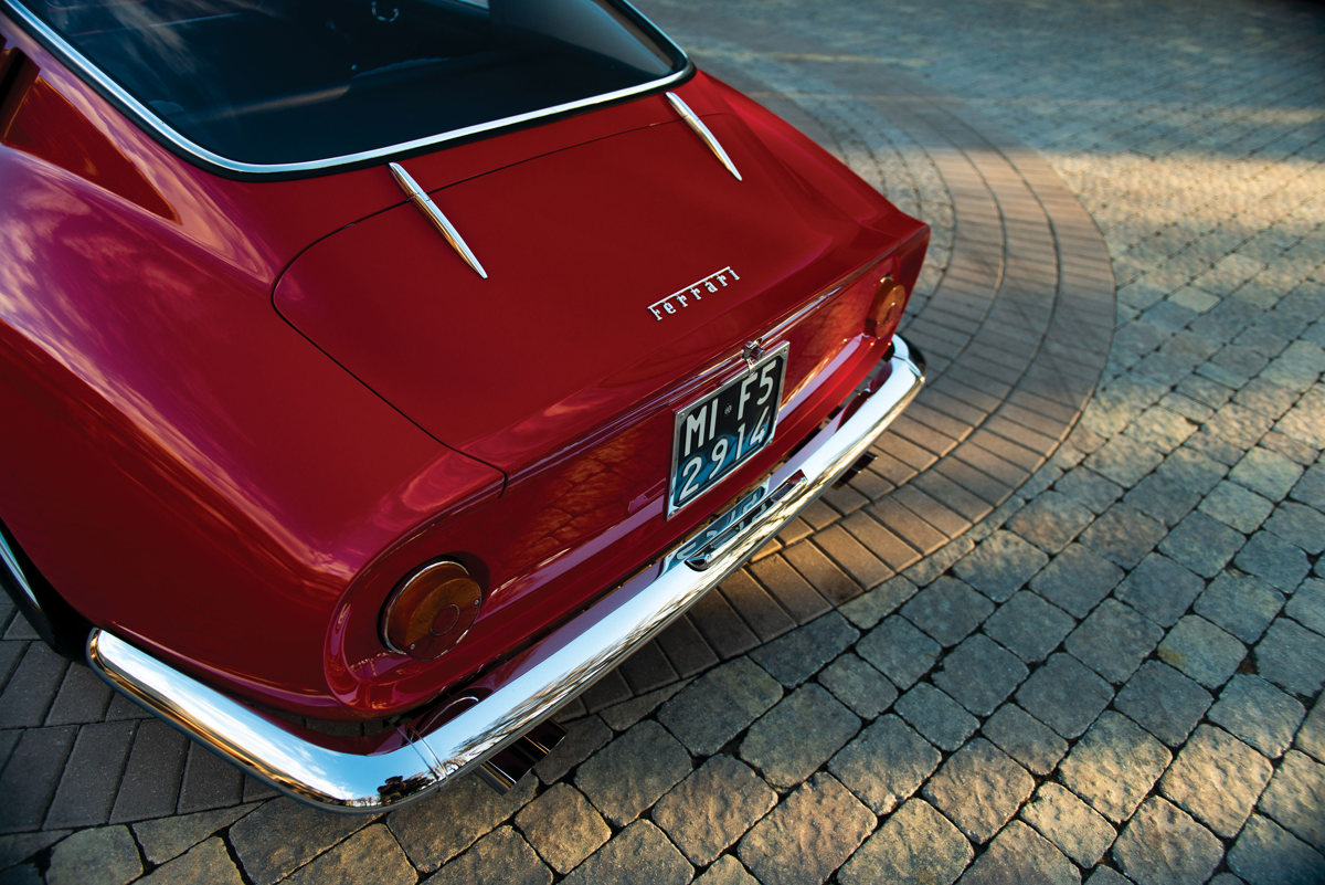 Trunk of 1966 Ferrari 275 GTB/C by Scaglietti offered at RM Sotheby's Monterey live auction 2022