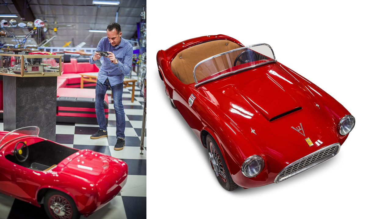 1956 Ferrari Bimbo Racer offered at RM Sotheby’s the Gene Ponder Collection live auction 2022