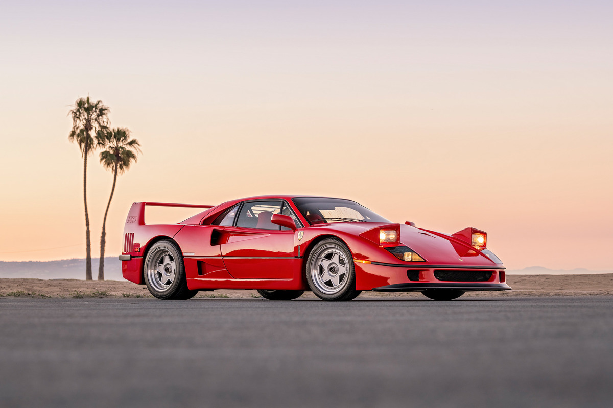 1992 Ferrari F40 offered at RM Sotheby’s Monterey live auction 2022