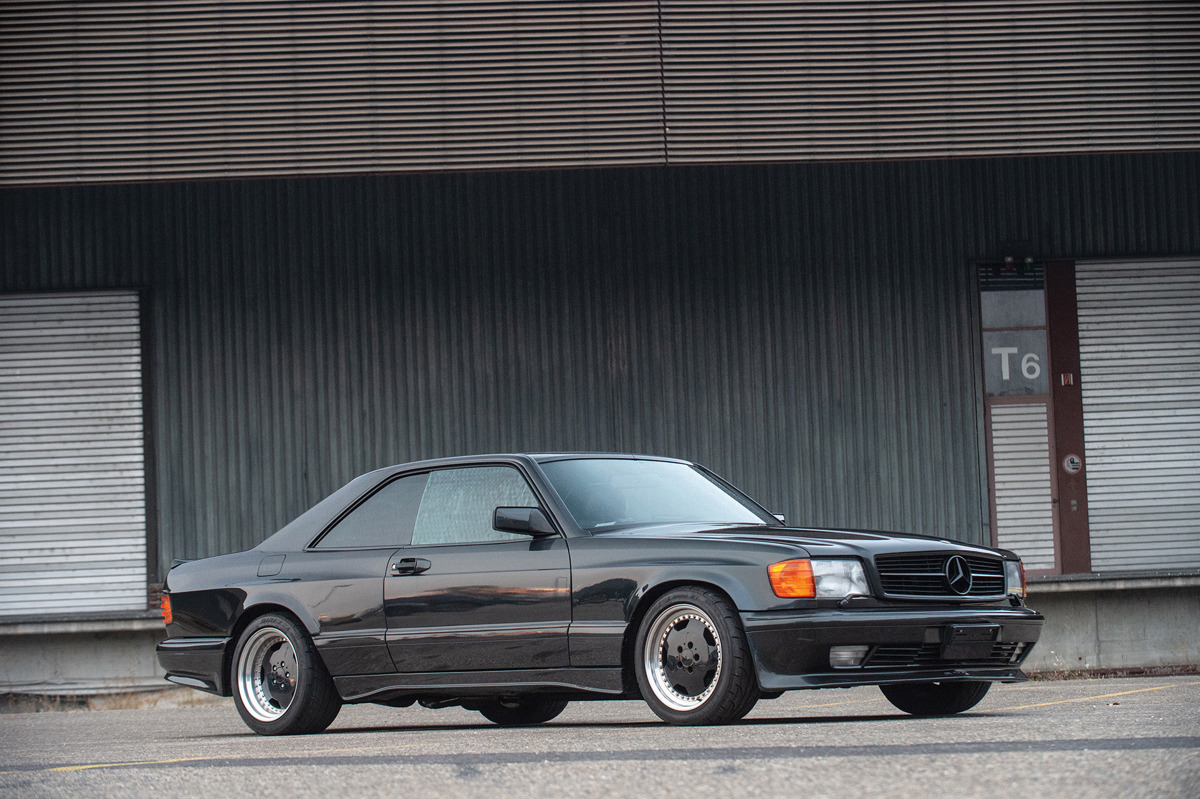 1990 Mercedes-Benz 560 SEC AMG 6.0 'Wide-Body' offered at RM Sotheby’s Essen live auction 2019