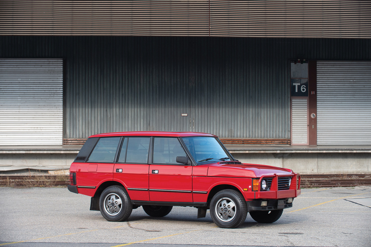 1992 Land Rover Range Rover offered at RM Sotheby’s Essen live auction 2019