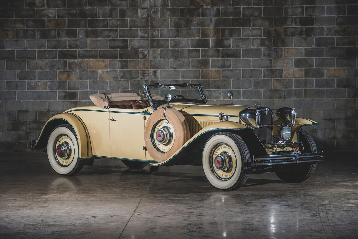 1930 Ruxton Model C Roadster by Baker-Raulang offered at RM Sotheby’s The Guyton Collection live auction 2019