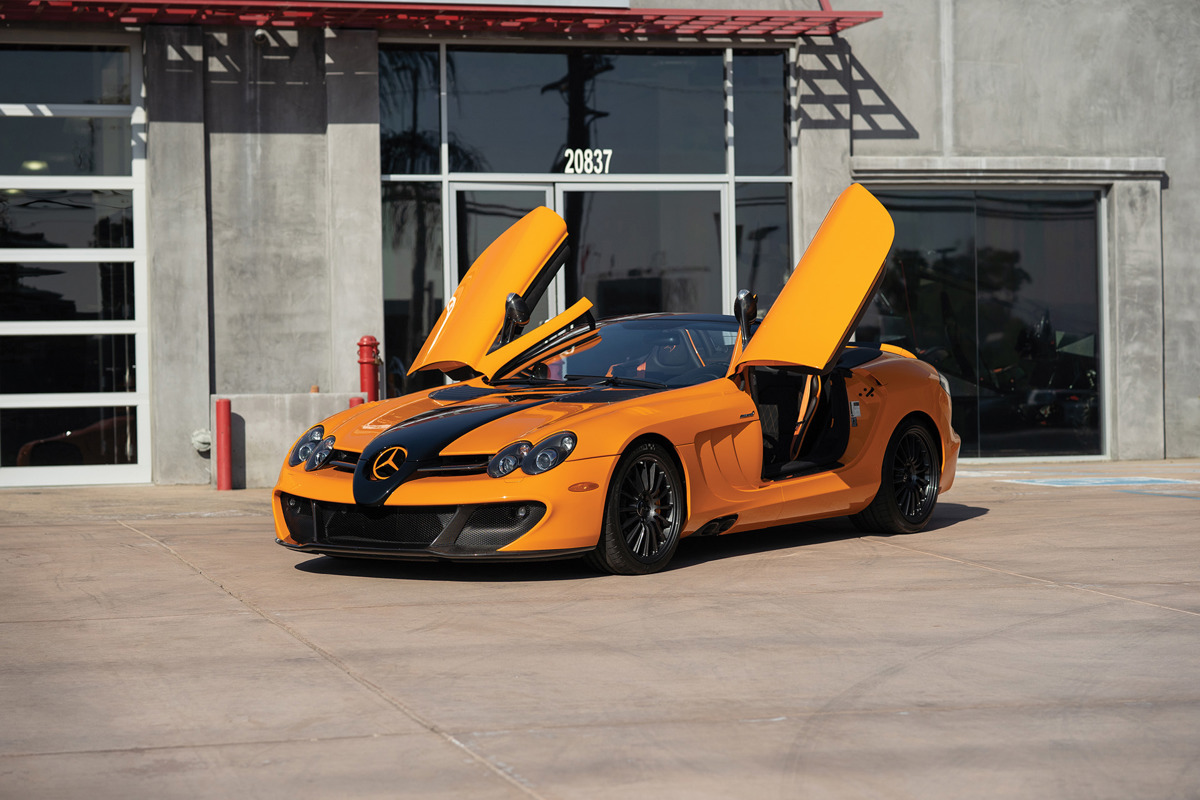 2009 Mercedes-Benz SLR McLaren 722 S Roadster ‘McLaren Edition’ offered at RM Sotheby’s Amelia Island live auction 2019