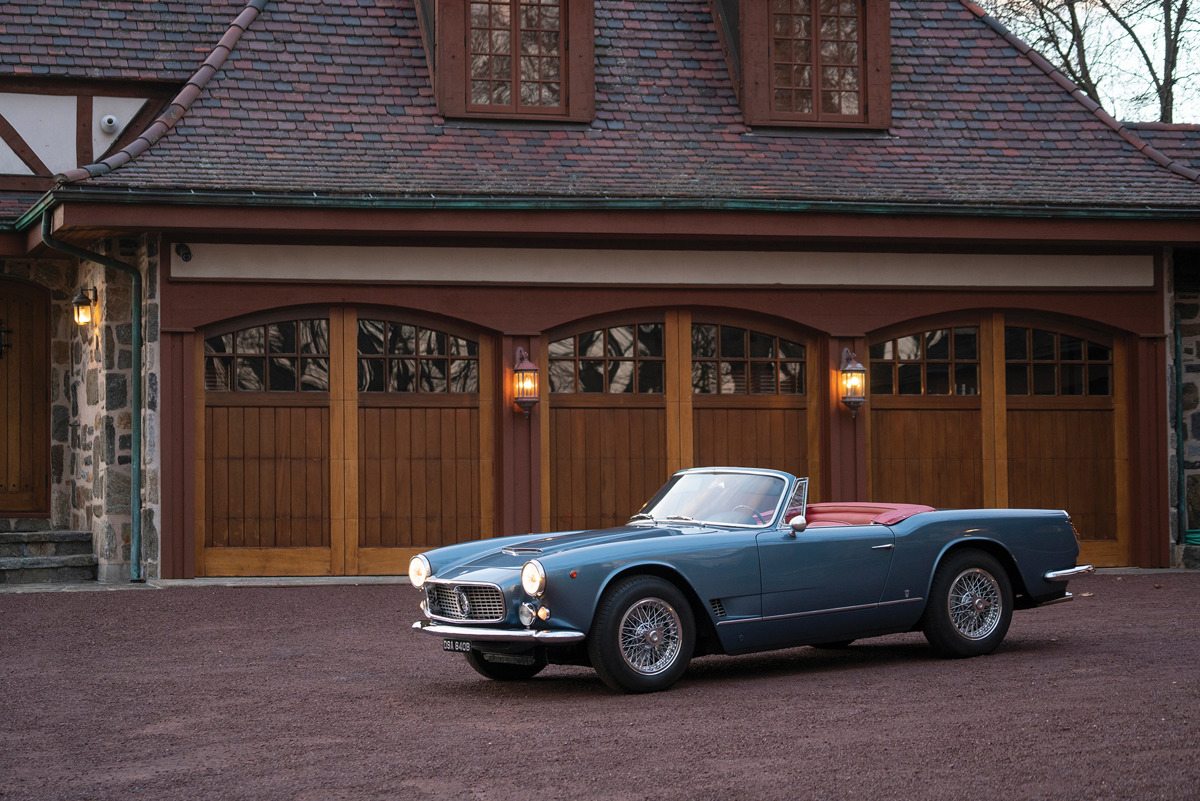 1964 Maserati 3500 GTi Spyder by Vignale offered at RM Sotheby’s Amelia Island live auction 2019