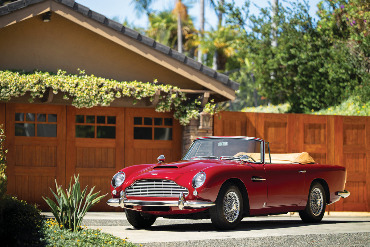 1965 Aston Martin DB5 Vantage Convertible offered at RM Sotheby’s Amelia Island live auction 2019