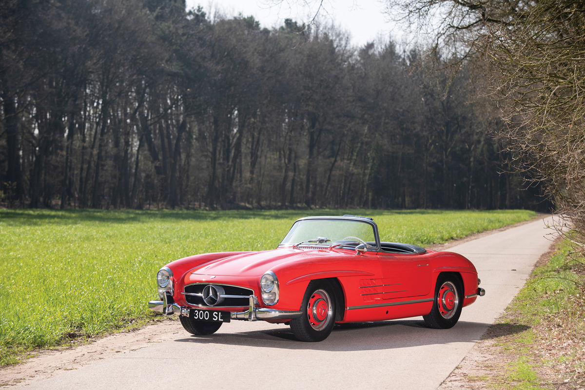 1963 Mercedes-Benz 300 SL Roadster offered at RM Sotheby’s Villa Erba live auction 2019