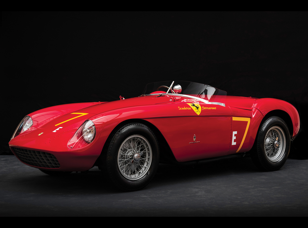 1954 Ferrari 500 Mondial Spider by Pinin Farina offered at RM Sotheby’s Villa Erba live auction 2019