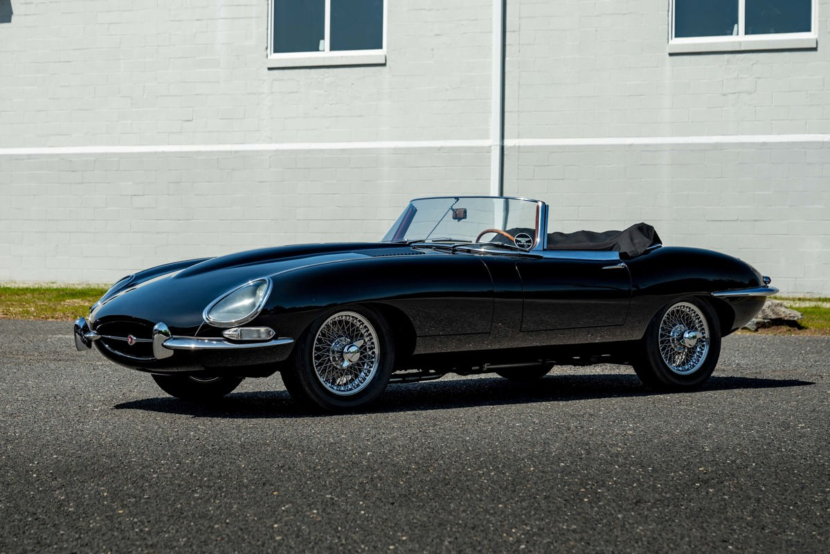 1961 Jaguar E-Type Series 1 3.8-Litre Roadster offered at RM Sotheby’s Monterey live auction 2022