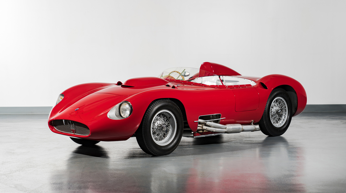 1958 Maserati 450S by Fantuzzi offered at RM Sotheby's Monterey live auction 2022
