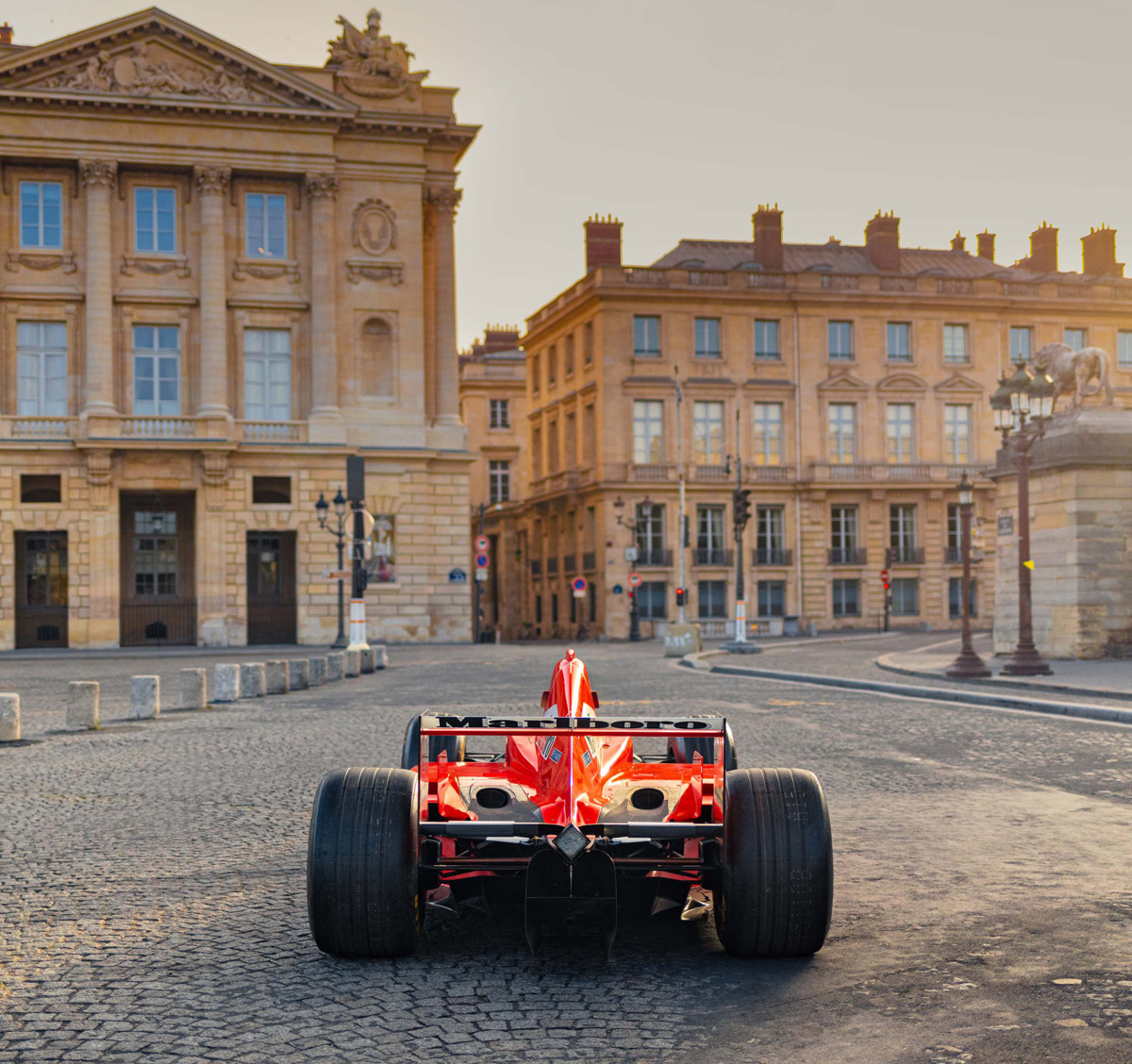 Rear of 1998 Ferrari F300 offered at RM Sotheby’s Monterey live auction 2022