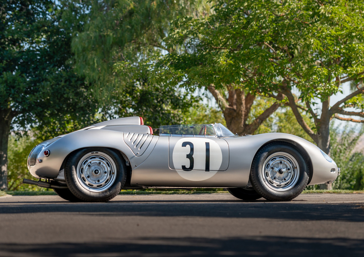1959 Porsche 718 RSK Werks Spyder offered at RM Sotheby's Monterey live auction 2022
