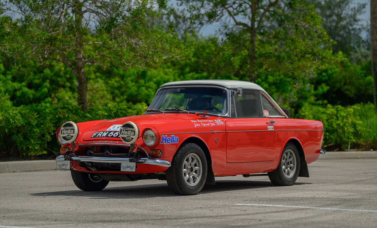 1965 Sunbeam Tiger Works Rally offered at RM Sotheby's Monterey live auction 2022