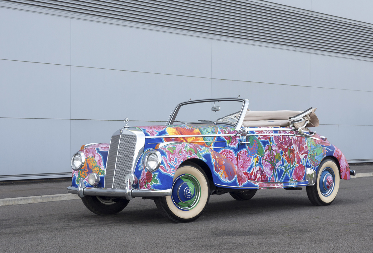1952 Mercedes-Benz 220 A Cabriolet offered at RM Sotheby's Monterey live auction 2022