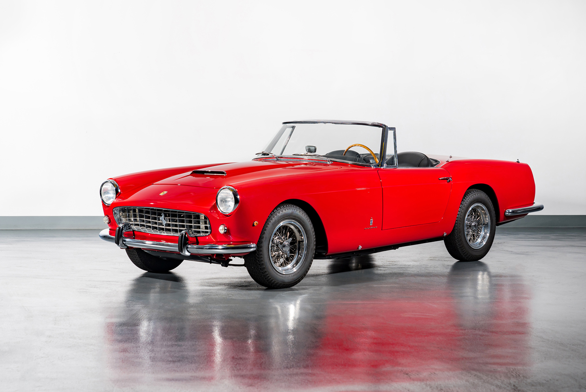 1961 Ferrari 250 GT Cabriolet Series II by Pininfarina offered at RM Sotheby's Monterey live auction 2022
