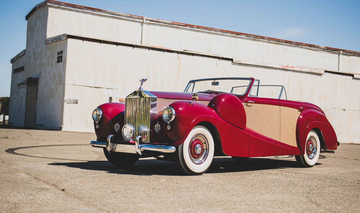 1954 Rolls-Royce Silver Wraith All-Weather Tourer by Freestone & Webb offered at RM Sotheby's Monterey live auction 2022