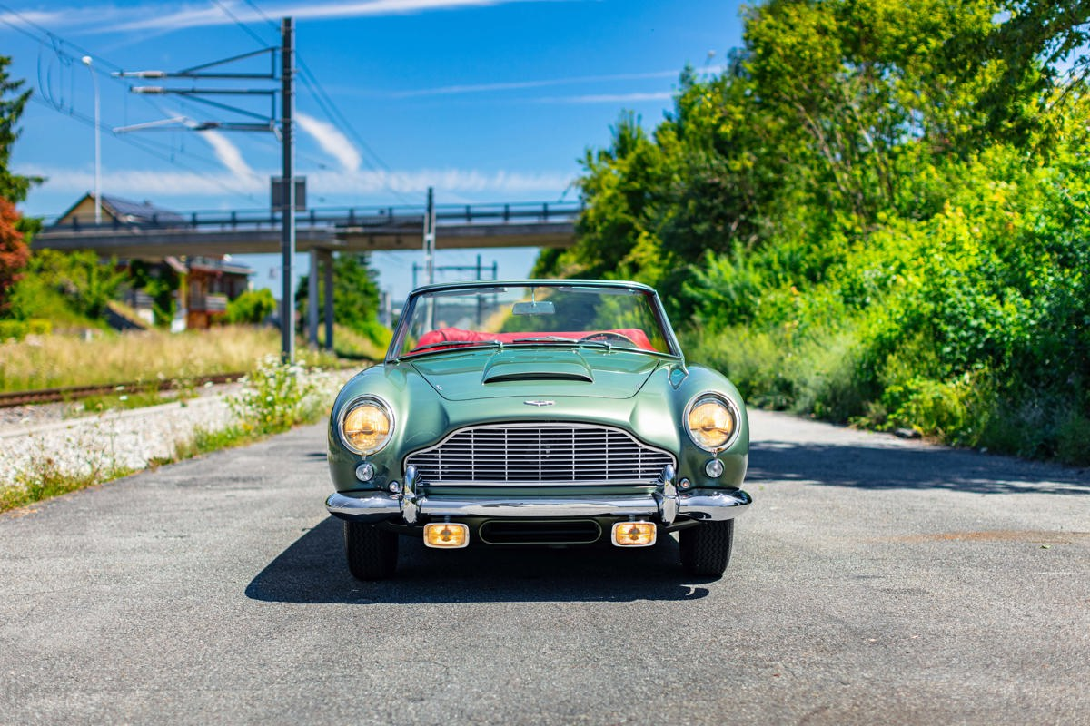 1965 Aston Martin DB5 Convertible offered at RM Sotheby’s St. Moritz live auction 2022