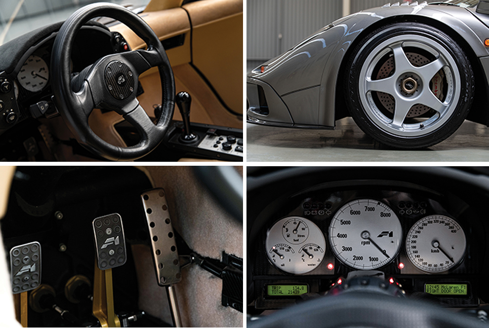 mclaren f1 cockpit