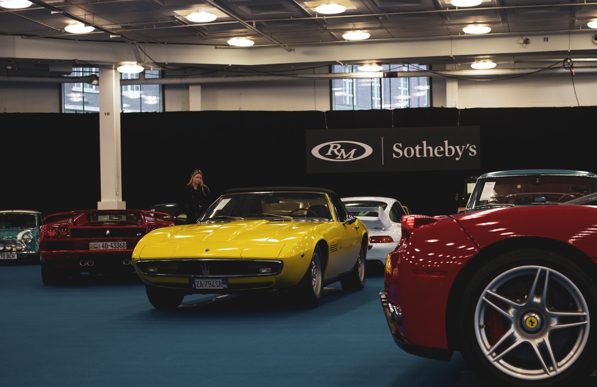 1970 Maserati Ghibli 4.7 Spyder offered at RM Sotheby’s London live auction 2019