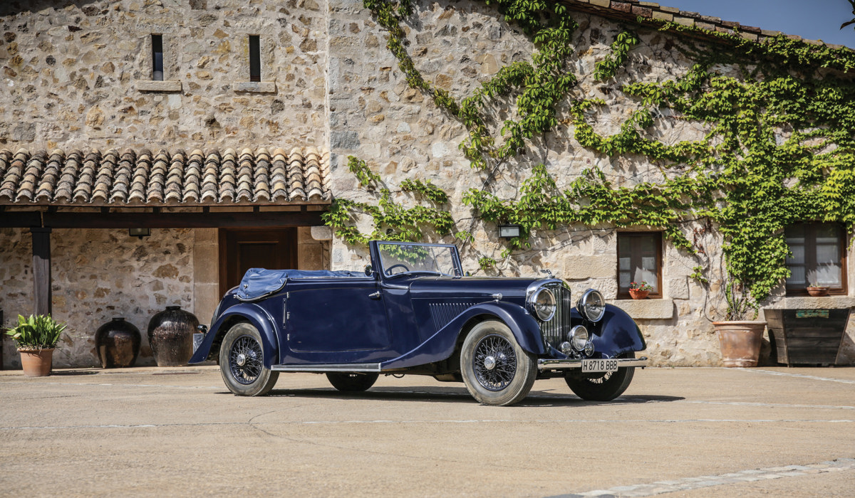 1936 Bentley 4¼-Litre Drophead Coupé by Park Ward offered at RM Sotheby's London live auction 2019