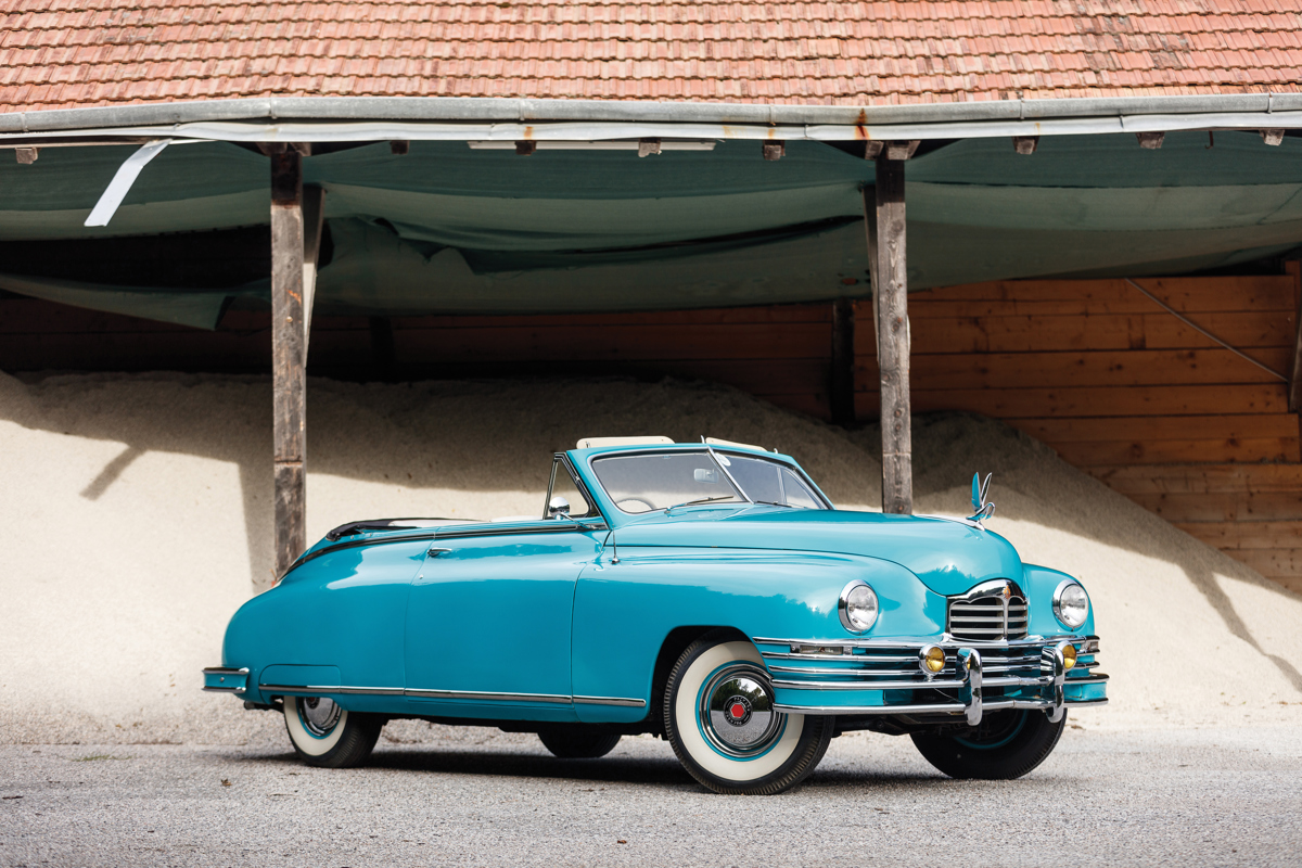 1948 Packard Super Eight Convertible Victoria offered at RM Sotheby’s London live auction 2019