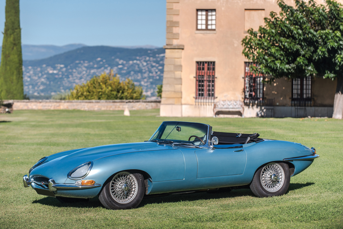 1964 Jaguar E-Type Series 1 3.8-Litre Roadster offered at RM Sotheby’s London live auction 2019