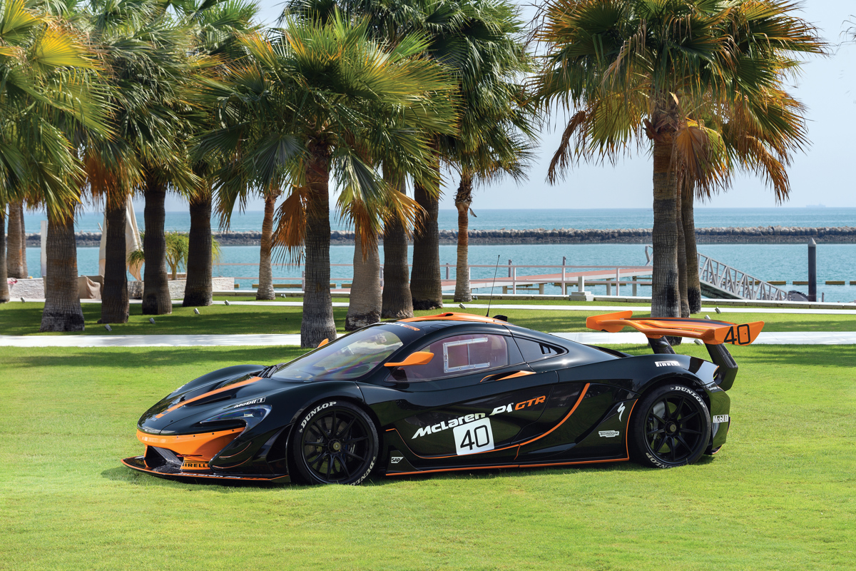 2016 McLaren P1 GTR offered at RM Sotheby’s Abu Dhabi live auction 2019