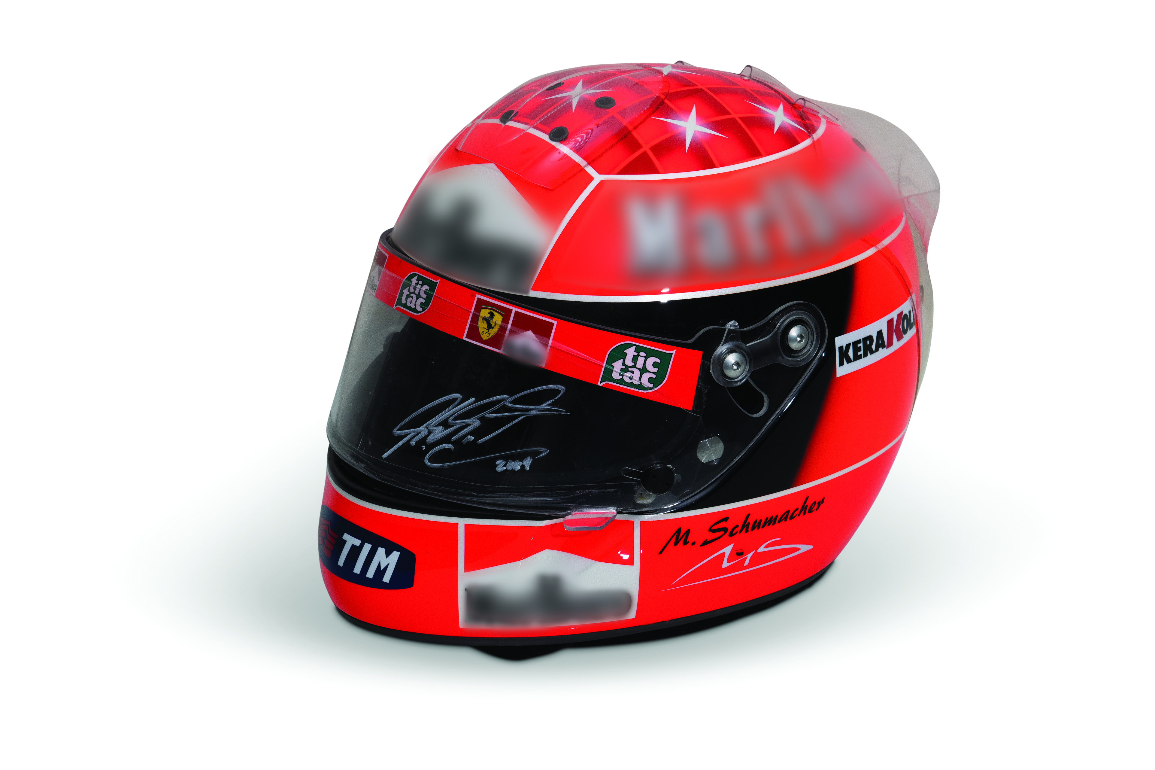 michael schumacher signed helmet