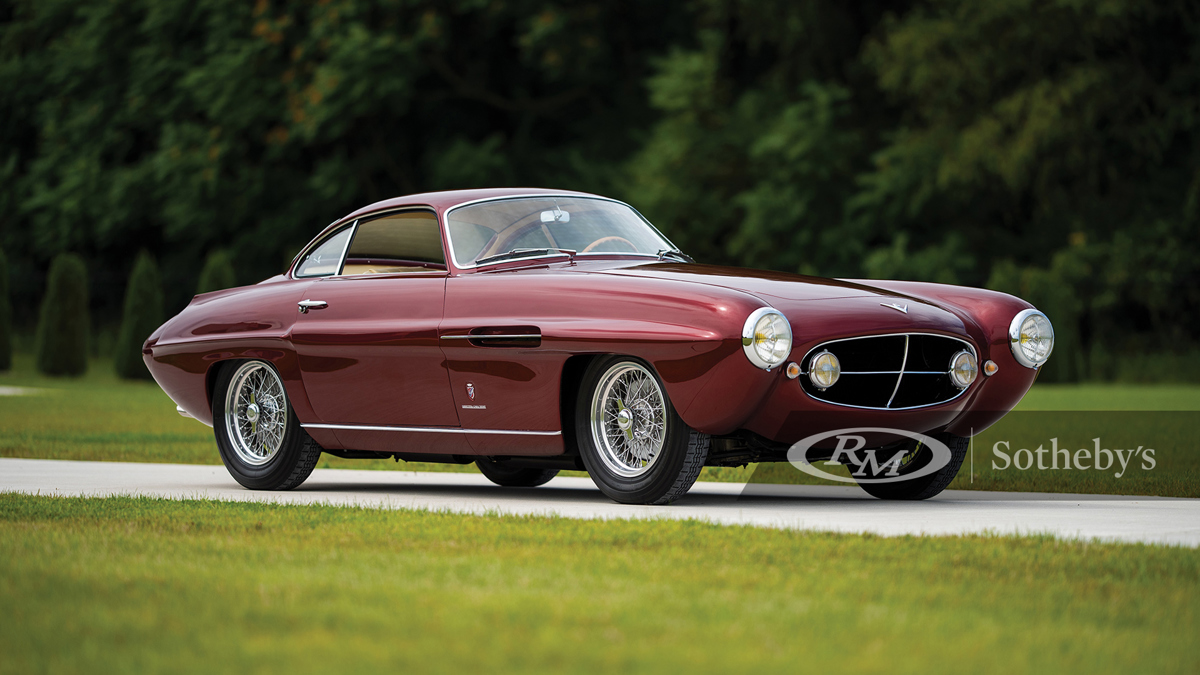 RM Sotheby's The Elkhart Collection 2020, 1953 Fiat 8V Supersonic by Ghia