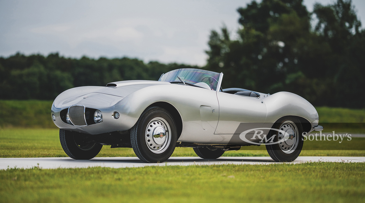 RM Sotheby's The Elkhart Collection 2020, 1956 Arnolt-Bristol Deluxe Roadster by Bertone