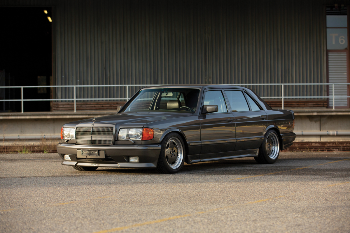 1989 Mercedes-Benz 560 SEL AMG offered at RM Sotheby’s Paris live auction 2020