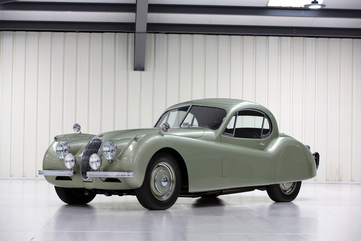 1952 Jaguar XK 120 Fixed Head Coupé offered at RM Sotheby’s Paris live auction 2020