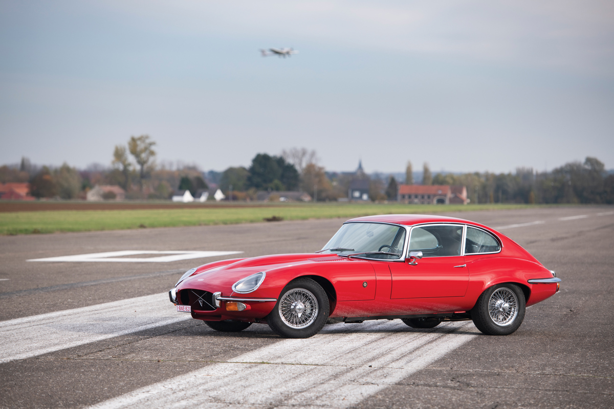 1972 Jaguar E-Type Series 3 V-12 Fixed Head Coupé offered at RM Sotheby’s Paris live auction 2020