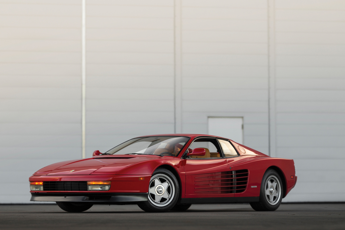 1987 Ferrari Testarossa offered in RM Sotheby’s Arizona live auction 2020