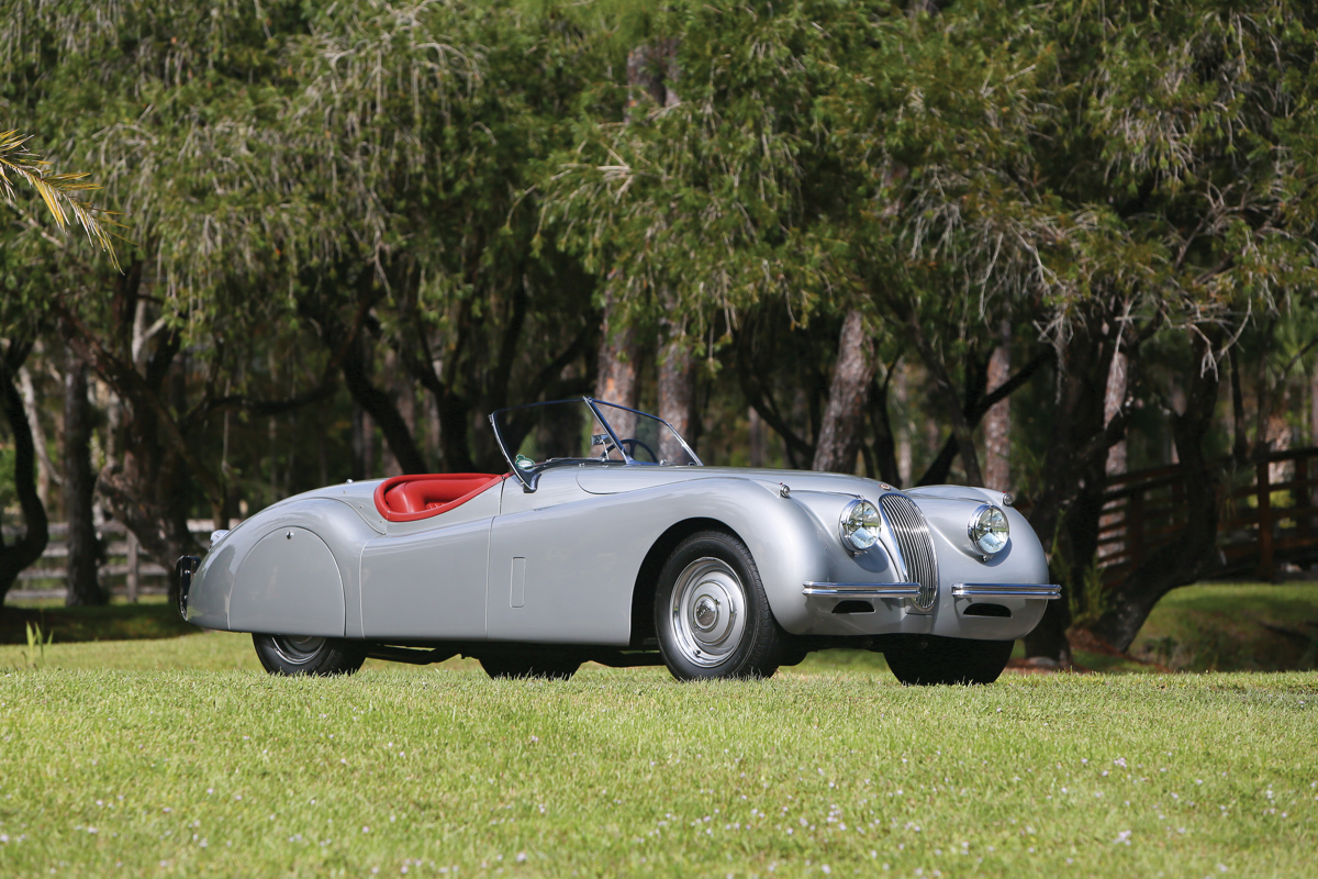 1953 Jaguar XK 120 Roadster offered in RM Sotheby’s Arizona live auction 2020