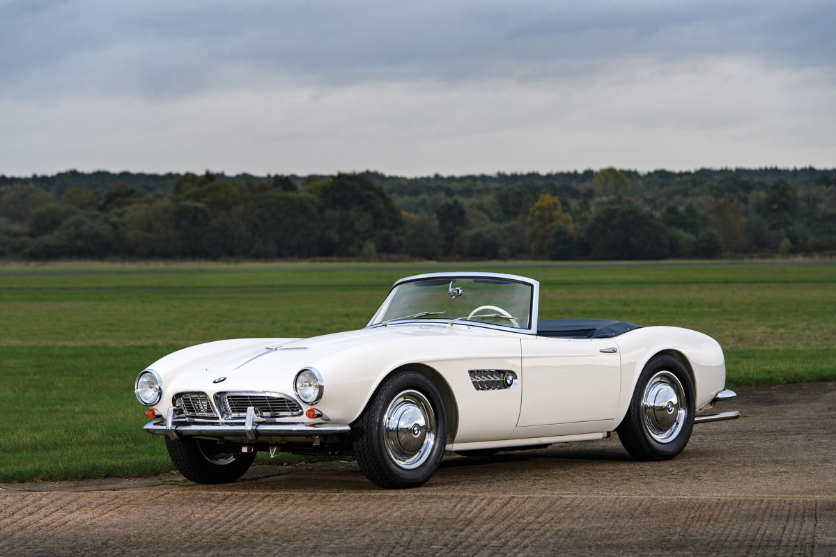 1958 BMW 507 Roadster Series II offered at RM Sotheby’s Paris live auction 2020