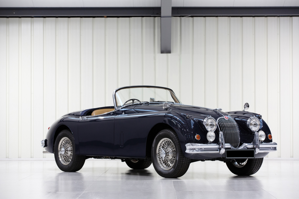 1959 Jaguar XK 150 S 3.4 Roadster offered at RM Sotheby’s Paris live auction 2020