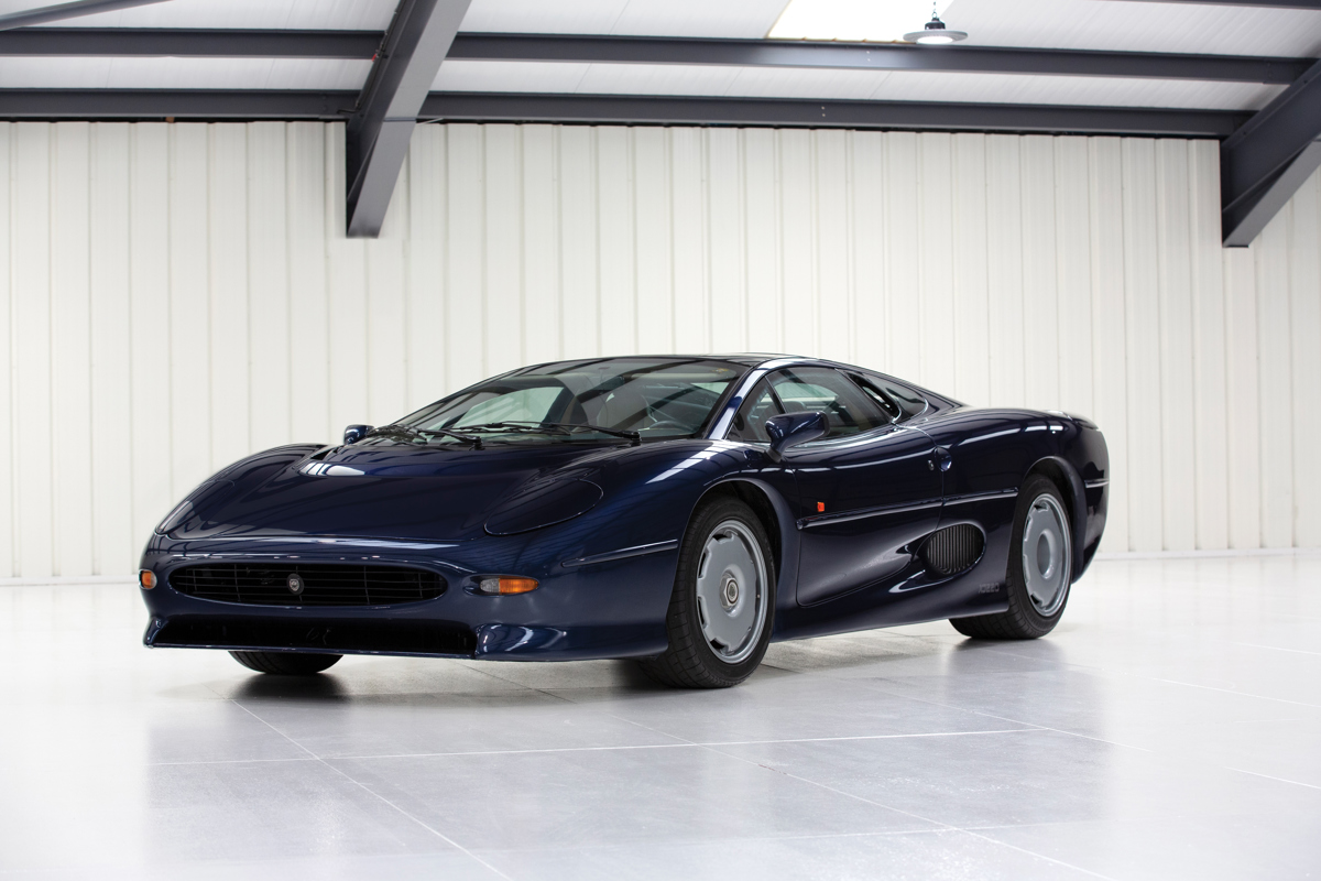 1992 Jaguar XJ220 offered at RM Sotheby’s Paris live auction 2020
