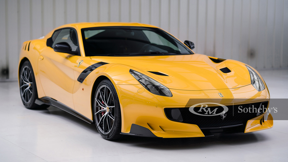 Golden Anniversary Giallo Tristrato Ferrari F12tdf Celebrates A Very Special Birthday Rm Sotheby S Golden Anniversary Giallo Tristrato Ferrari F12tdf Celebrates A Very Special Birthday Rm Sotheby S